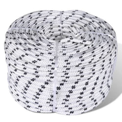 vidaXL Corde de bateau tressée en bobine Polyester 8 mm x 50 m - TU