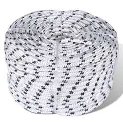 vidaXL Corde de bateau tressée en bobine Polyester 14 mm x 50 m - TU