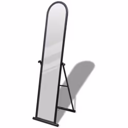 Ce miroir est un miroir pleine longueur de style simple qui s'adaptera confortablement à votre décor dans n'importe quelle pi ...
