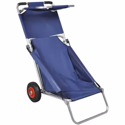 Ce chariot de plage vous permet de transporter et d’organiser facilement vos articles tels que des outils de pêche, du matéri ...