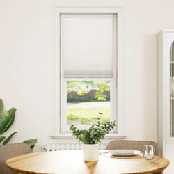 vidaXL Store plissé 60x100 cm Blanc - TU