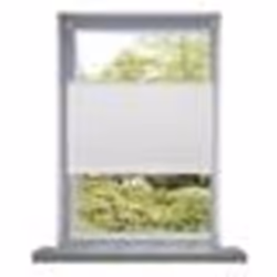 vidaXL Store plissé 60x125 cm Blanc - TU