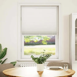 vidaXL Store plissé 90x150 cm Blanc - TU