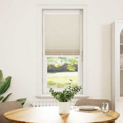 vidaXL Store plissé 60x125 cm Crème