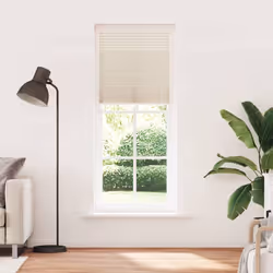Ce store plissé est un choix idéal pour filtrer la lumière du soleil et garder votre intimité, répondant à vos besoins en tou ...