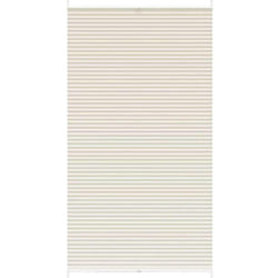 vidaXL Store plissé 100x200 cm Crème - TU