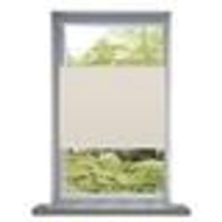 vidaXL Store plissé 110x100 cm Crème - TU