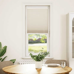 vidaXL Store plissé 40x150 cm Crème - TU