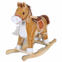 Ce cheval à bascule de haute qualité pour bébés apportera confort et joie aux bébés. Ce jouet à bascule doux et moelleux sera ...
