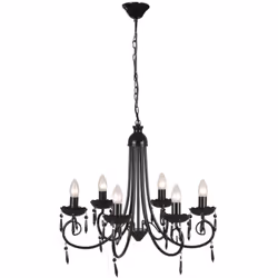 Ce magnifique lustre, au design classique et élégant, est sûrement un accroche-regard dans n'importe quel environnement et id ...
