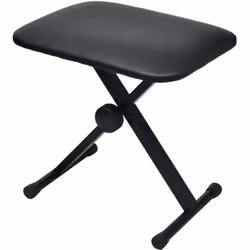 Ce tabouret de piano / de clavier réglable en hauteur sera un compagnon idéal pour votre piano ou clavier. Fabriqué en acier  ...