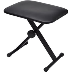 vidaXL Tabouret pliable et réglable de piano