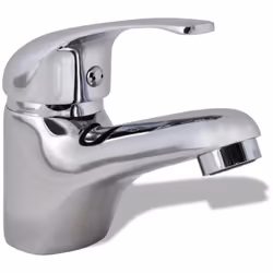 Le robinet de lavabo, complet avec tuyaux d'eau chaude et froide ainsi qu'avec les pièces d'installation, est un excellent re ...