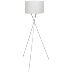 Vidaxl - Lampadaire avec support haut Blanc