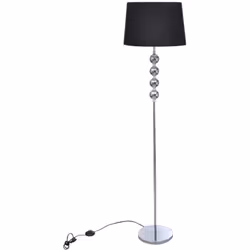 Le lampadaire élégant dans un style moderne attire tous les regards dans toutes les pièces. Il a une décoration de pile de qu ...