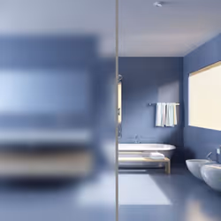 Avec ce film de protection contre les éclaboussures, votre chambre à coucher, salle de bain ou bureau gagneront en intimité g ...