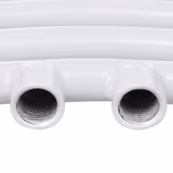 VidaXL 140848 rail de sèche serviettes Acier Porte-serviettes traditionnel - Vue supplémentaire 7