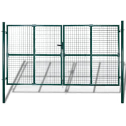 vidaXL Portail maille 289x175 cm acier