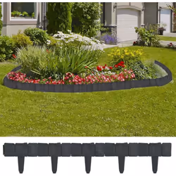 Description générale Cette clôture de pelouse est un protecteur idéal pour votre jardin, votre cour ou votre pelouse. Elle pe ...
