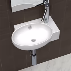 Description générale D'une apparence blanche très brillante, ce bassin offre un style moderne unique pour toute salle de bain ...