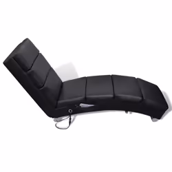 VidaXL 240968 Fauteuil massant électrique Noir