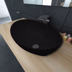 Description générale Ce lavabo ovale en céramique de haute qualité apportera une touche de style et d'élégance à toutes les s ...