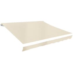 Vidaxl - Toit d'auvent Toile Crème 6x3 m (Cadre non inclus)