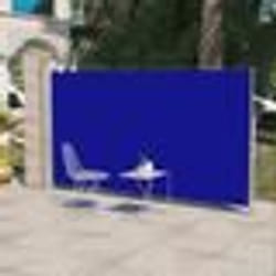 vidaXL Auvent latéral de patio 160x300 cm Bleu - TU