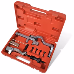 Cet ensemble complet d'outils de calage du moteur est conçu pour les réparations professionnelles du moteur, telles que le re ...