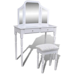 VidaXL 241003 coiffeuse et ensemble de coiffeuses pour chambre à coucher