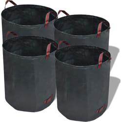Vidaxl - Sac à déchets de jardin vert foncé 4 pcs 120 l 150 g/m²