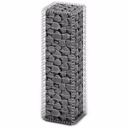 Description générale Ce panier de gabion est un excellent choix pour la maison et l'aménagement paysager. Il offre un moyen f ...