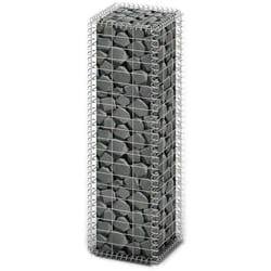 Panier de gabion avec couvercle Fil galvanisé 100x30x30 cm Vidaxl