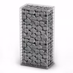 Ce panier de gabion est un excellent choix pour la maison et l'aménagement paysager. Le panier de gabion offre un moyen facil ...
