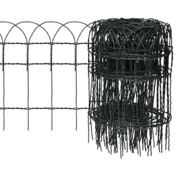 Vidaxl - Bordure de pelouse Fer enduit de poudre 25x0,4 m