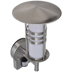 Vidaxl - Lampe murale avec capteur Acier inoxydable Forme de pagode