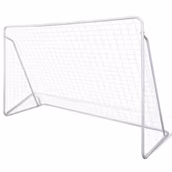 vidaXL Cage de but de football 240x90x150 cm acier haute qualité - TU