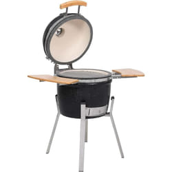 VidaXL 41139 barbecue et grill Barbecue/grill Kamado Baril Charbon + bois de chauffage Noir