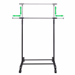 VidaXL 270181 Valet de nuit Porte-vêtements - Vue supplémentaire 4