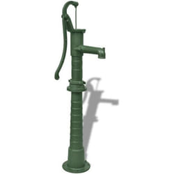 vidaXL Pompe à eau de jardin avec support Fonte - TU