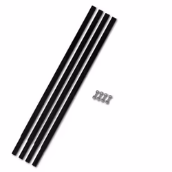 vidaXL Tube dextension de tarière de sol 4x1 m Raccord de tube Acier