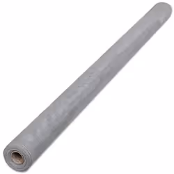 vidaXL Moustiquaire en maille d'aluminium 100x500 cm argenté - TU
