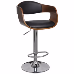 Ce tabouret de bar, avec un design intemporel et propre, vous apportera indéniablement un bon confort d'assise. Cadre solide  ...