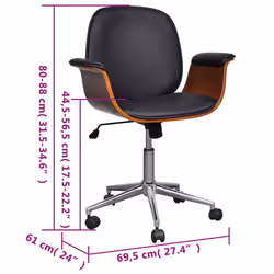 VidaXL 241057 chaise et fauteuil de bureau - Vue supplémentaire 7