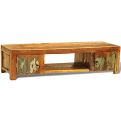 Vidaxl - Meuble tv avec 2 portes Bois de récupération Vintage