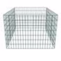 vidaXL Bac à compost carré en maille de jardin 100 x 100 x 70 cm - TU
