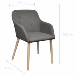 VidaXL 241156 chaise restaurant - Vue supplémentaire 6