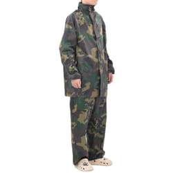 Combinaison de pluie avec capuche 2 pcs Hommes Camouflage xl - Vidaxl