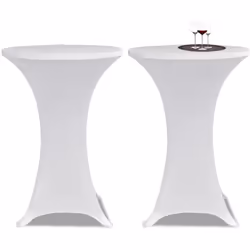 Cette housse de table fera de chaque table de bar simple une table de fête. Elle est idéale pour les réceptions et les fêtes  ...