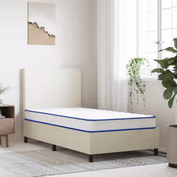 VidaXL 241072 matelas Taille lit simple/twin Matelas en mousse à mémoire de forme